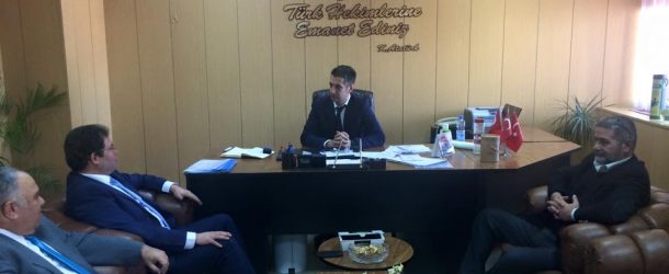 Yeni atanan Milas Devlet Hastanesi Başhekimine ziyaretimiz.