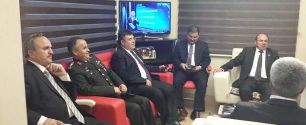 Muğla valisinin odamıza ziyaretleri